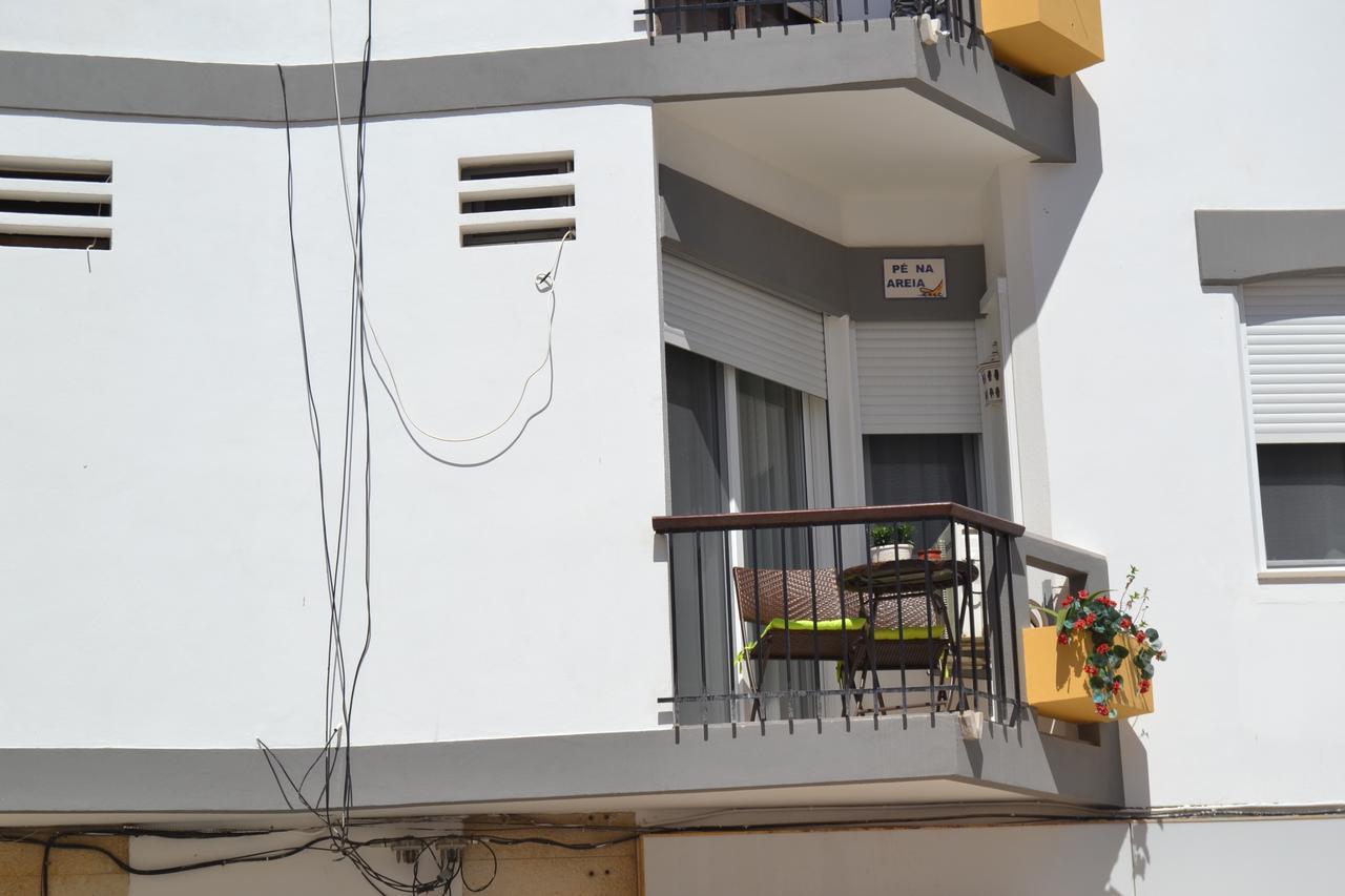 Apartamento Pe Na Areia, Armação de Pêra Eksteriør bilde